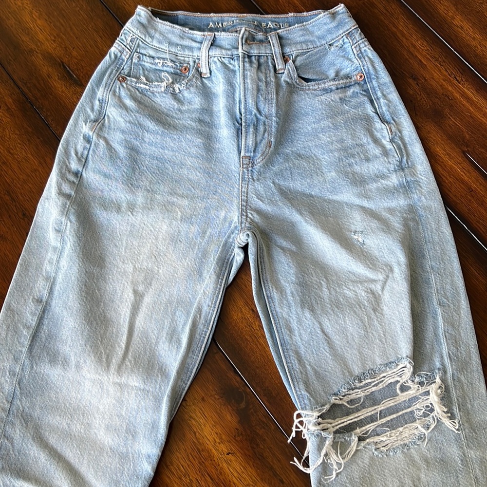 90s boyfriend American eagle jeans 000 (fits like 0 or 00)
